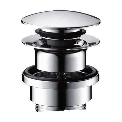 Hansgrohe 50100000 Set scarico push-open per miscelatori lavabo e bidet (1/7)
