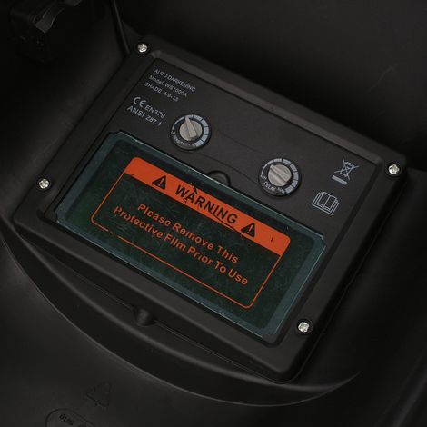 Casque de soudage à assombrissement automatique à énergie solaire pour soudeurs (1/5)