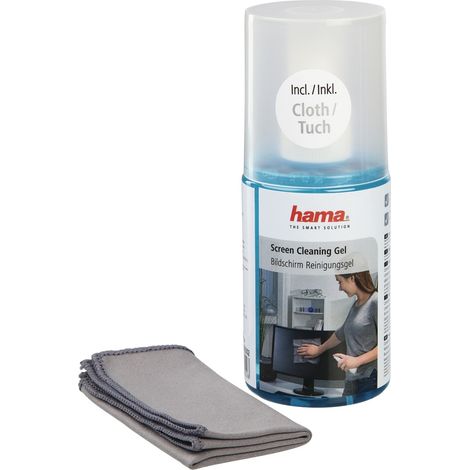 Hama 00078302 kit de limpieza para computadora Portátil, PC Gel para limpieza de equipos 200 ml