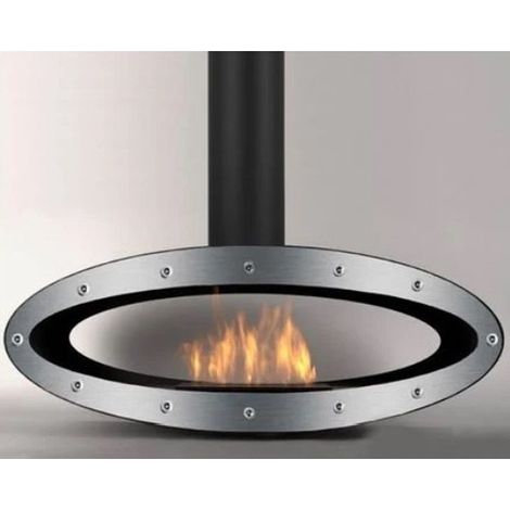 MERU TUBE - Biocamino Sospeso Ruotante inox-boll (1/2)