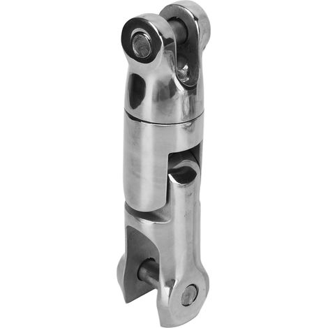 Connecteur pivotant double Anchor en acier inoxydable 316, multidirectionnel, charge de travail de 9000 lb pour chaîne de 10 à 12 mm (1/5)
