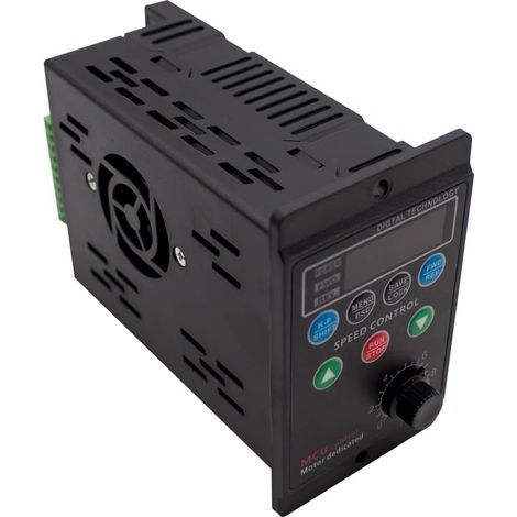 Convertisseur de Fréquence de Pilote de Moteur de Sortie Triphasé à entrée Monophasée 220V avec Affichage à Tube Numérique à Quatre Chiffres T13-750W-12-H(A) (1/5)