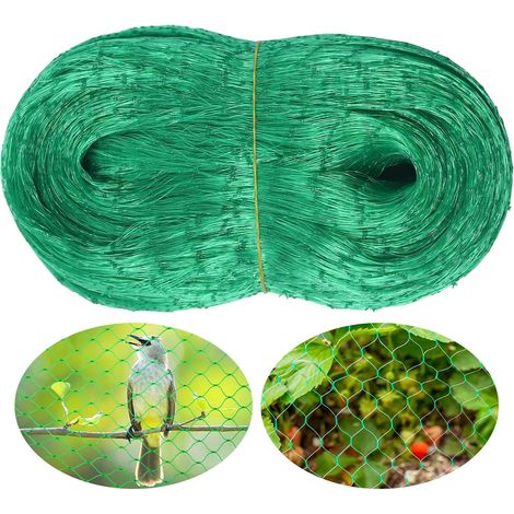 Filet Anti Oiseaux 8X10m Protection Oiseaux Anti Pigeon, Filet Jardin Potager pour Cerisier et Fraisier Protection Arbre Fruitier des Dommages Causés (1/5)