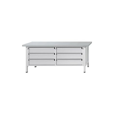 Banco de trabajo con cajones XL/XXL  bastidor modular  anchura