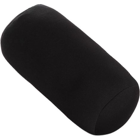 Oreiller cylindrique en mousse intégrée, oreiller roulé en microbilles, coussin de canapé rembourré, oreiller décoratif pour la chambre à coucher, oreiller de soutien pour la nuque, la tête et le dos