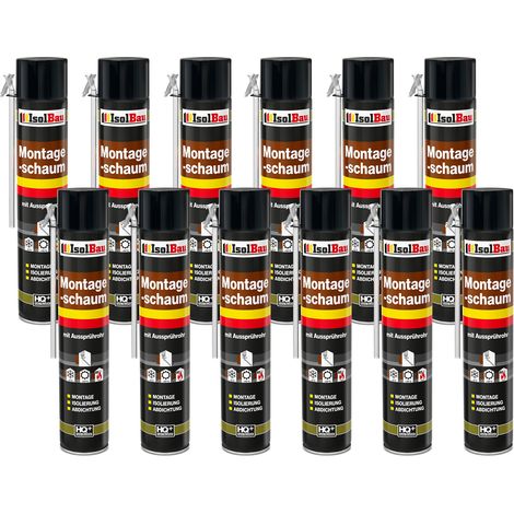 IsolBau Hose Mounting Foam B2 Montageschaum 12 x 750ml (1/5)