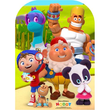 Figurine en carton passe tête oui-oui et ses amis Hauteur 130 cm (1/5)