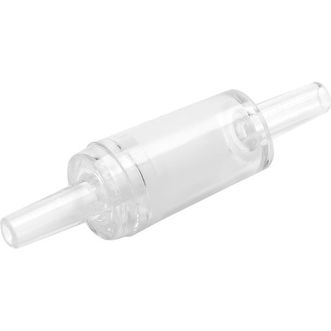 Lot de 10 clapets anti-retour unidirectionnels blancs pour pompe à air et oxygène d'aquarium. (1/5)