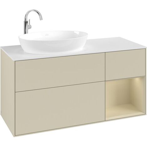Villeroy & Boch F931HJHJ Meuble sous-lavabo Finion F93 (1/3)