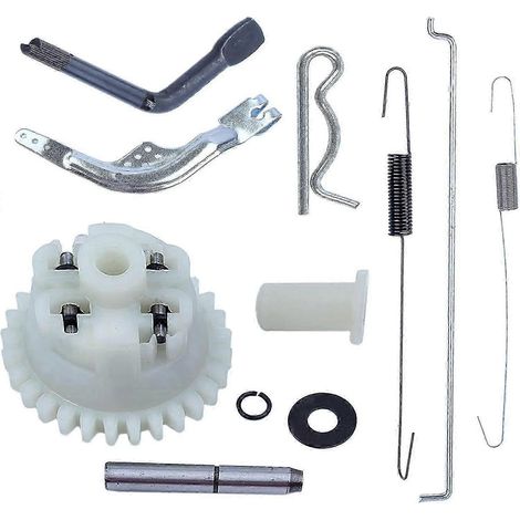 Ensemble ressort et biellette de régulateur compatible avec les moteurs Honda GX140, GX160 et GX200 de 5,5 CV et 6,5 CV (168F) - Référence : 16510-ZE1-000 (1/5)