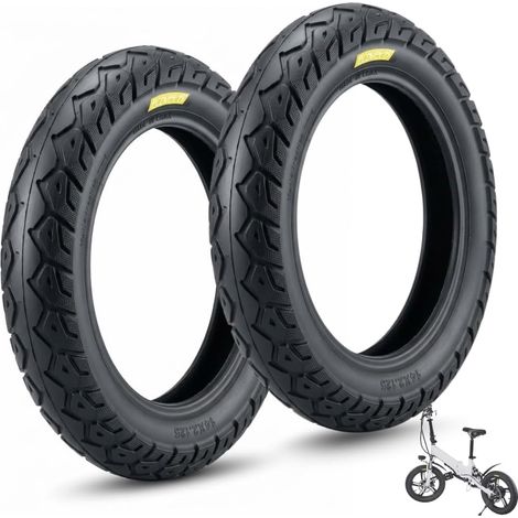 2 Copertoni 14 X 2.125 (57-254) Pneumatici Bicicletta Elettrica E-Bike Carrozzina (1/5)