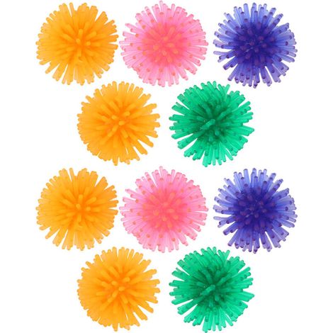 TIKATARER Jouet de Balle de Chat, Jouets de Chat Balles Jouets de Chaton Jouet de Chat coloré Balle Jouant Jouet 10 Pièces Jouets de Chat Interactifs Drôles Balles pour Chats Adultes (1/5)