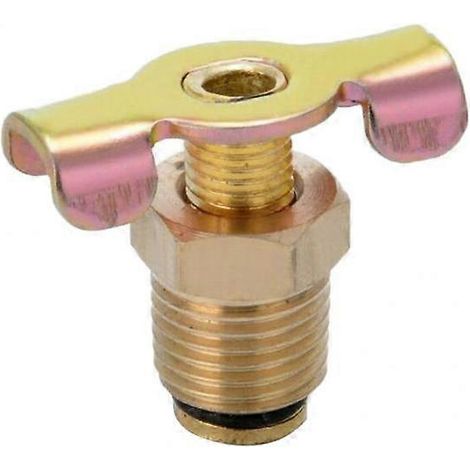 Valve de purge de réservoir d'air en laiton de qualité supérieure pour usage domestique 6 pièces (1/5)