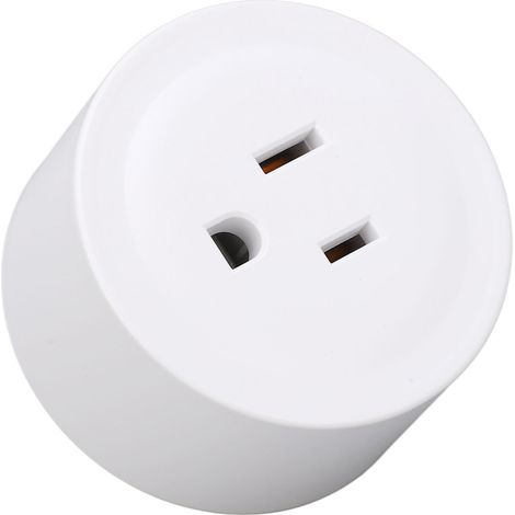 Prise connectée American Standard Graffiti avec mesure de la consommation, commande vocale à distance, prise murale portable pour usage domestique, 100-240 V, American Standard, 16 A (sans mesure de l (1/5)
