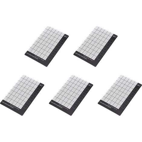 Lot de 5 tapis magnétiques universels de rangement pour vis, plan de travail de démontage et réparation, mat antidérapant pour maintien des pièces (1/5)
