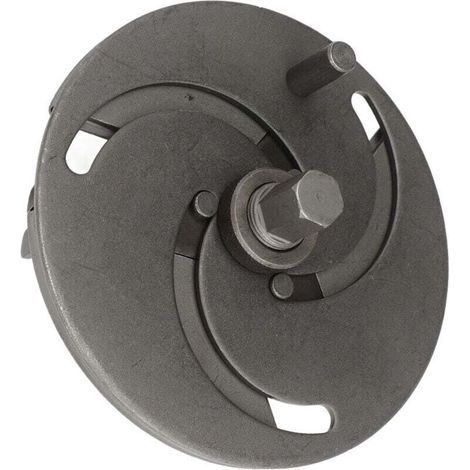 Accessoire de Retrait de Voiture, clé de Couvercle de Pompe à Carburant réglable 89-170mm 3 mâchoires Couvercle de réservoir Outil de Retrait de Bouchon de Pompe à Huile