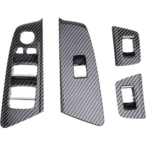 Cache-interrupteur de lève-vitre intérieur pour BMW Série 5 M5 G30 G31 G38 F90 (2017-2020) 525 528 530 540 (conduite à droite) (1/4)