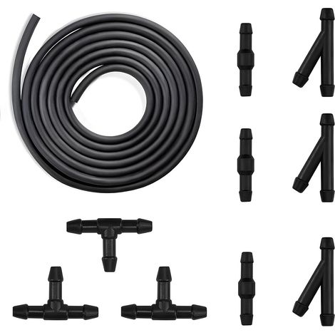 Kit Hose 4 x 7 mm Black with Fittings – 3M Black (1/4)