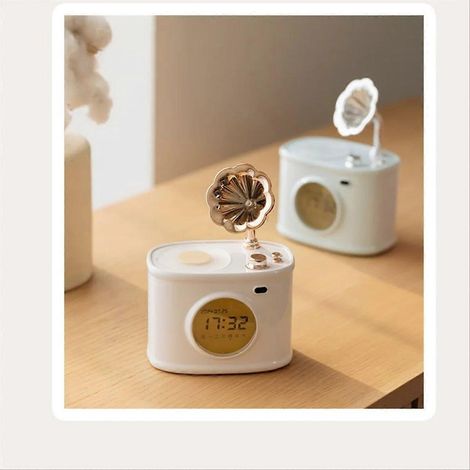Enceinte Bluetooth, horloge rétro, réveil, calendrier (1/5)