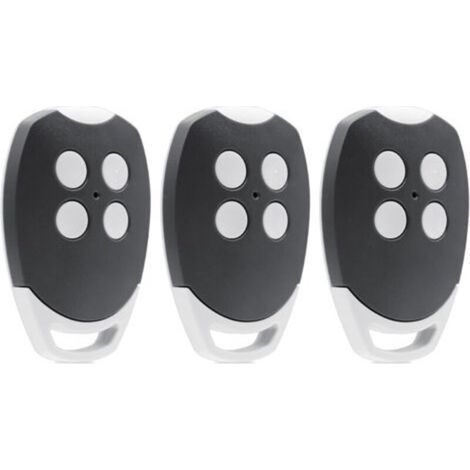 3 pièces de rechange télécommande Ditec, 433,92 MHz 4 canaux, télécommande compatible avec Ditec GOL4, BIXLG4, BIXLP2, BIXLS2 (1/5)