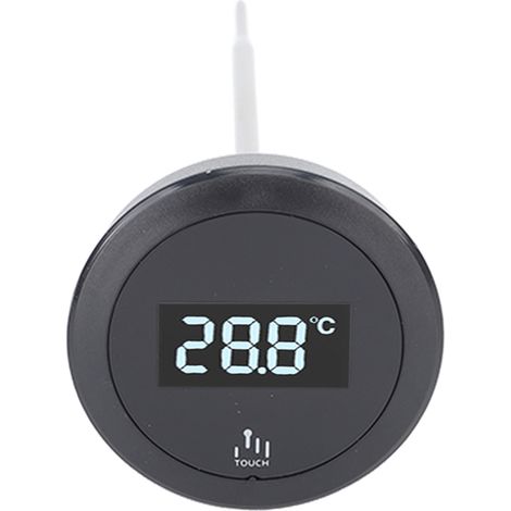Thermomètre Numérique Étanche IP65 avec Écran Tactile et Sonde en Acier Inoxydable pour Café Lait Thé (1/5)