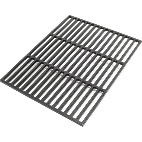 Parrilla cuadrada de acero inoxidable 45 x 35 cm parrilla de hierro fundido 160001854