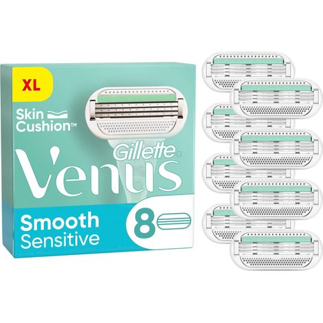 Gillette Venus Smooth Sensitive  Systemklingen 8er