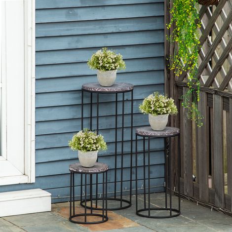Abri de jardin étanche pour outils de jardin, avec fenêtres d'aération, portes coulissantes, en acier, gris anthracite.