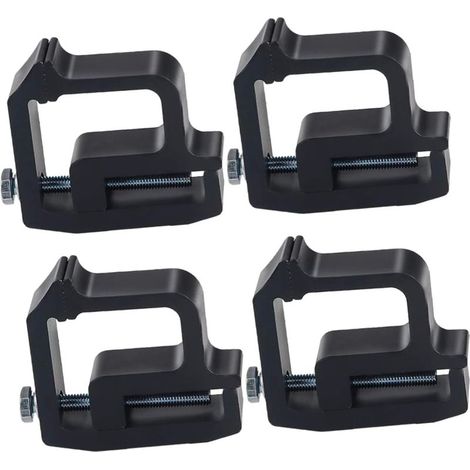 4 Pinces De Fixation Pour Capot De Camion Pinces Pour Cellule De Camping-Car Et Porte-Échelle Accessoire Camping Car Extérieur Installation Facile Fixation Stable (1/5)