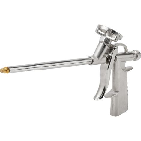 Pistolet à bulles entièrement en fer argenté blanc (1/5)