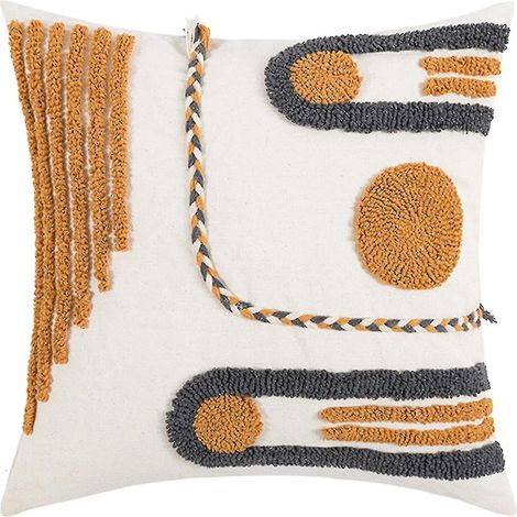 Housse de coussin lombaire pour dossier de canapé de salon, oreiller d'hôtel BB, housse de coussin de chevet (1/3)