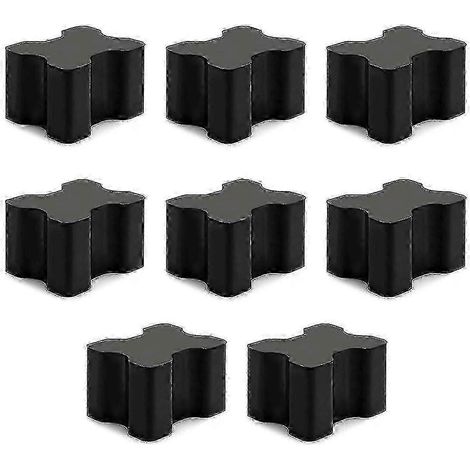 Kit de rehaussement de 8 entretoises de ressort hélicoïdal pour une augmentation de hauteur de 1 à 1,5 pouce, compatible avec divers modèles de véhicules. (1/4)