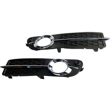 Cubiertas de faros antiniebla delanteros, rejillas de faros antiniebla 30790919 30790920 para Volvo S80 V70 2008-2010 (1/5)