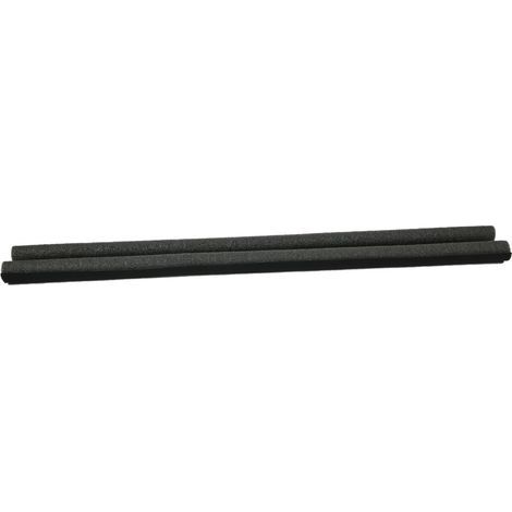 Junta estanca antirretorno de aire y antipolvo para parte inferior de puerta, 93 x 10 cm (negro) (1/5)