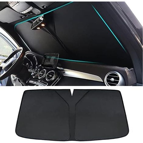 Parasol Pare Brise Avant, pour Toyota Aygo 2014-2021 Soleil Avant (1/5)