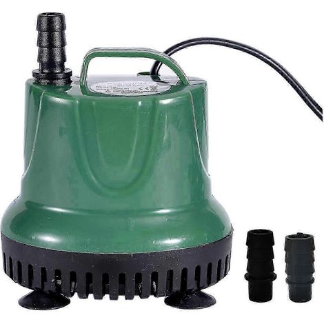 Pompe à eau submersible ultra-silencieuse de 25 W pour aquariums, bassins et jardins aquatiques, avec un débit de 1600 l/h. (1/5)