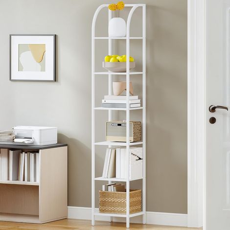 Étagères à 6 Niveaux, Bibliothèque Verticale, Étagère Ouverte (1/5)