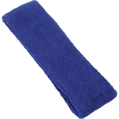 Bandeau de sport élastique extensible pour l'entraînement, idéal pour le basketball, la course à pied et le fitness (bleu) (1/5)