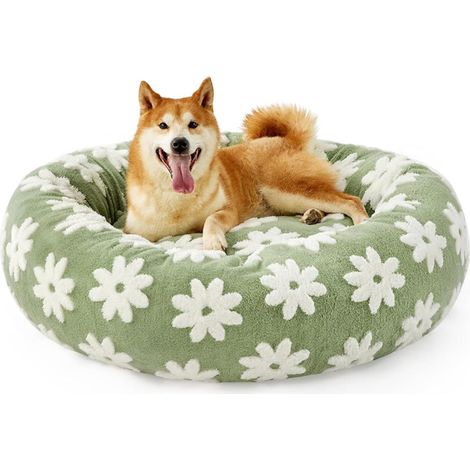 Panier Rond pour Chat Nid en Peluche pour Animal De Compagnie,Nid pour (1/5)