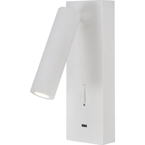 Applique murale TARIFA III - Mantra - LED intégrée 3W - 210 lm - 3000K - Blanc - IP20 (1/2)