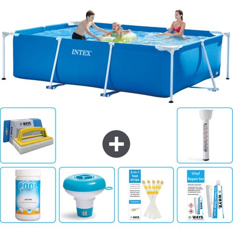 Intex Piscine Tubulaire Rectangulaire - 300x200x75 cm - 7-pièces  S21255 (1/5)