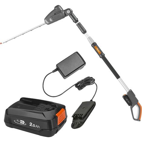 Flymo 18V UltraCut Reach 420 Cordless Hedge Trimmer Cutter 42cm Bosch 1x2ah Batt (1/5)