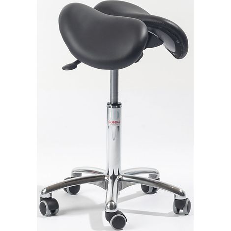 FRANKEL kaiserkraft, Tabouret avec assise selle en deux parties