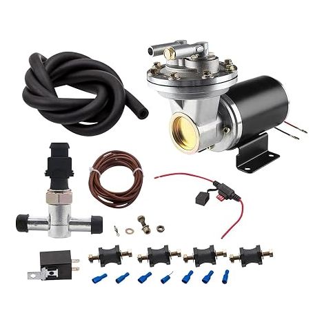 12V Electric Vacuum Pump Kit 18" to 22" Electric Brake Vacuum Pump with Installation Kit (1/5)