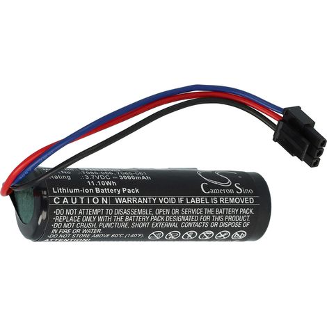 vhbw Akku kompatibel mit Wolf Garten Li-Ion Power 80, MTD5031-M6-0016, Power 80 plus (3000mAh, 3,7V, Li-Ion)