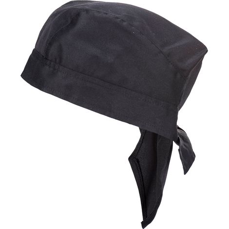 Pañuelo de cocina estilo bandana ajustable PORTWEST color negro S903