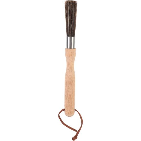 Brosse de Nettoyage pour Moulin à Café en Poudre avec Manche en Bois - Accessoire Machine à Café (1/5)