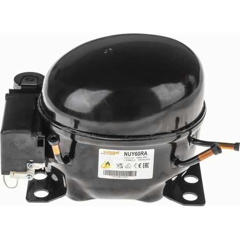Compresor Cubigel NUY60RAa  Potencia 1/4 HP  Refrigerante R290  Alta Eficiencia Energética (HMBP)