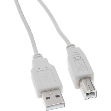 Cable imprimante USB 2.0 A male-B male 1.8m (1/4)