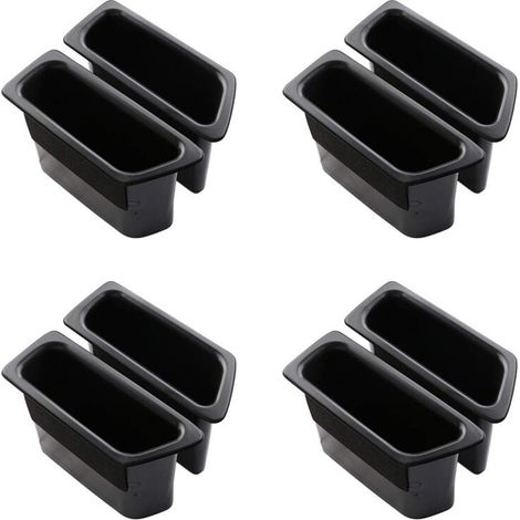 Adatto per confezione da 8 contenitori/vassoi portaoggetti per maniglie e braccioli delle portiere anteriori dell'auto, compatibile con i modelli XC60, accessori per l'organizzazione dell'auto.
